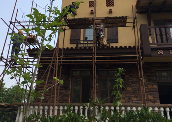 厂房装修搭建脚手架