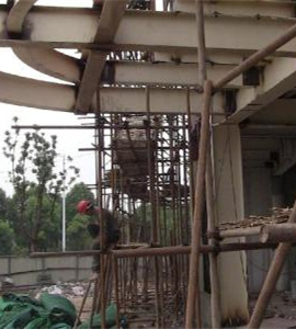 门店装修搭建脚手架