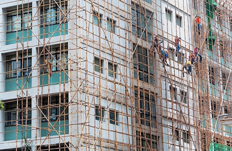 门店装修搭建脚手架