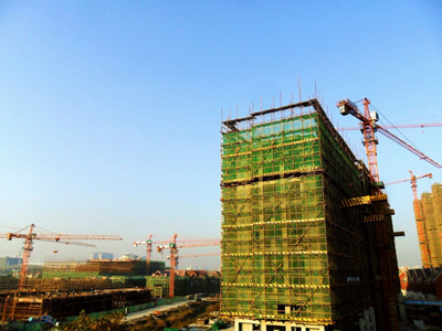 满堂脚手架搭建