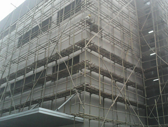 毛竹脚手架搭建